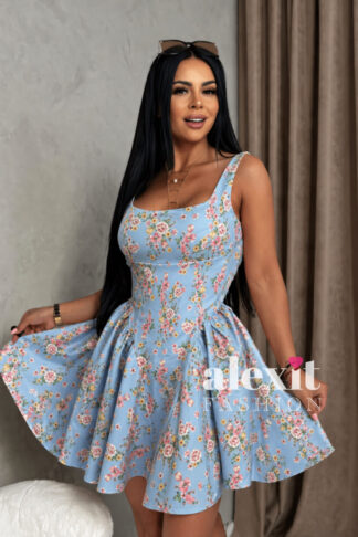 Šaty FELICITA LIGHT BLUE